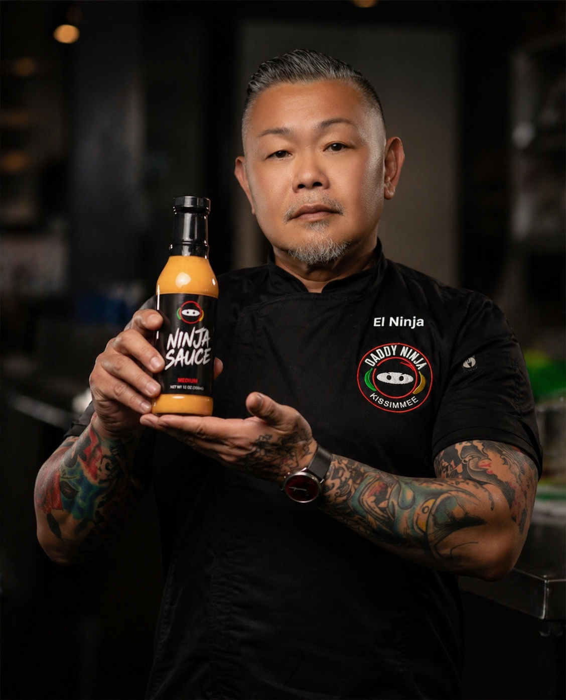 El Ninja, master chef and founder