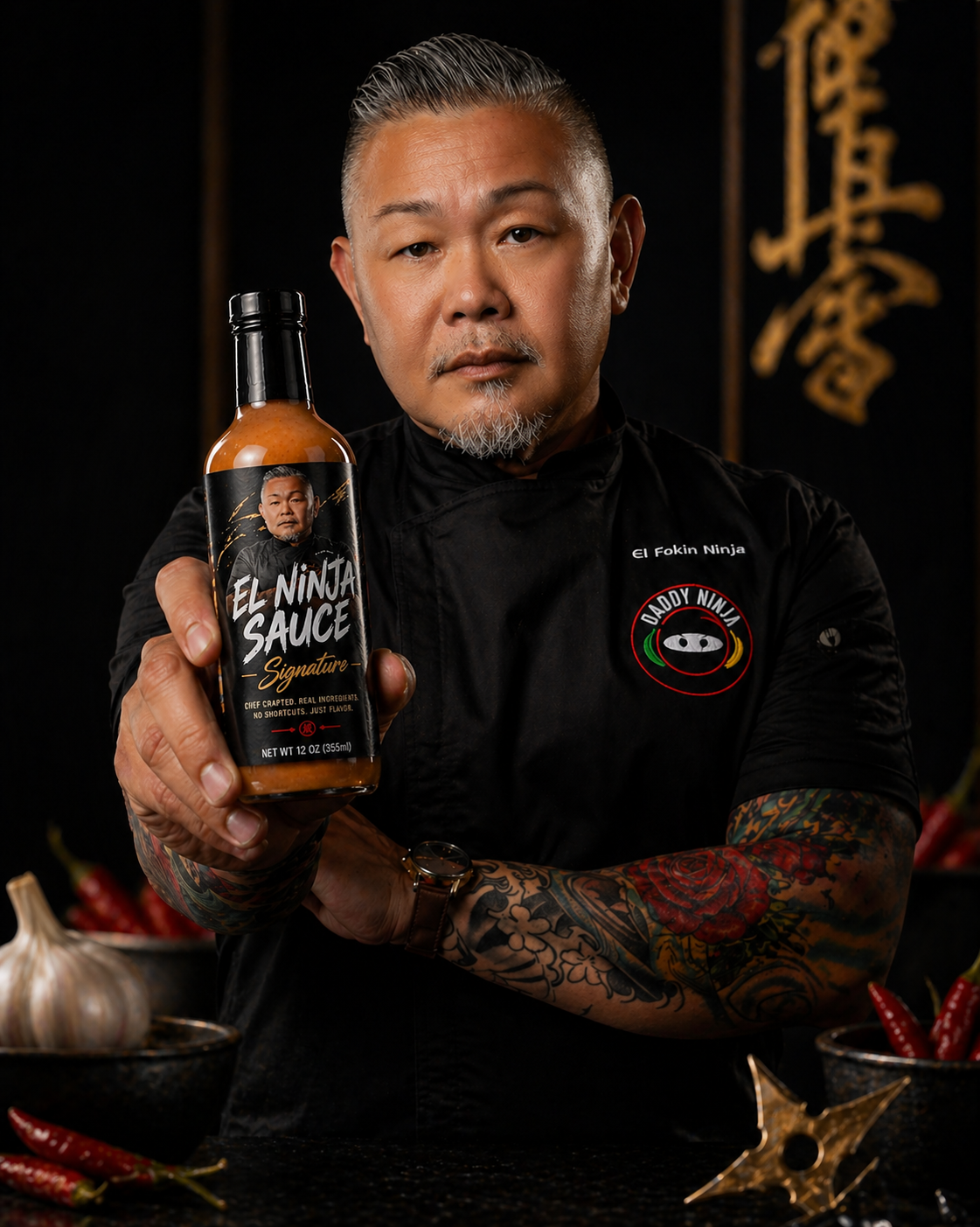 El Ninja, master chef and founder